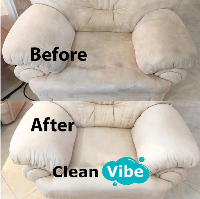 Revitalizing an upholstered armchair to restore its original look.
