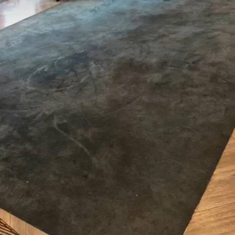 Dirty carpet before cleaning process