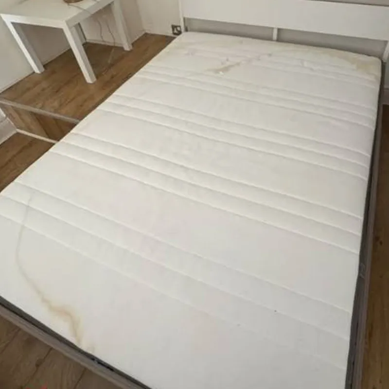 Mattress before cleaning